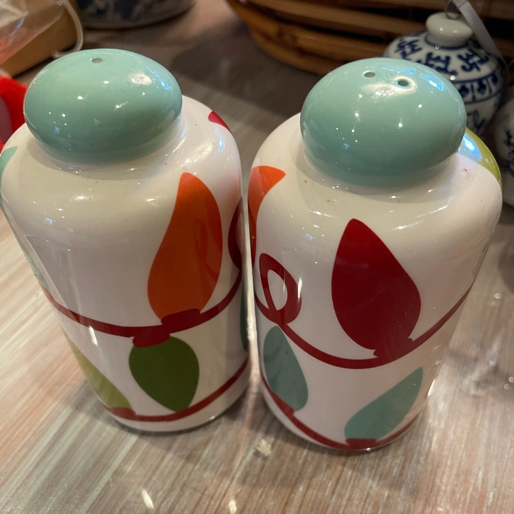 Coton colors twinkle salt and pepper shakers